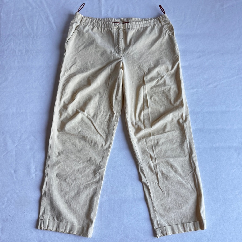 Vintage Prada sport beige pants